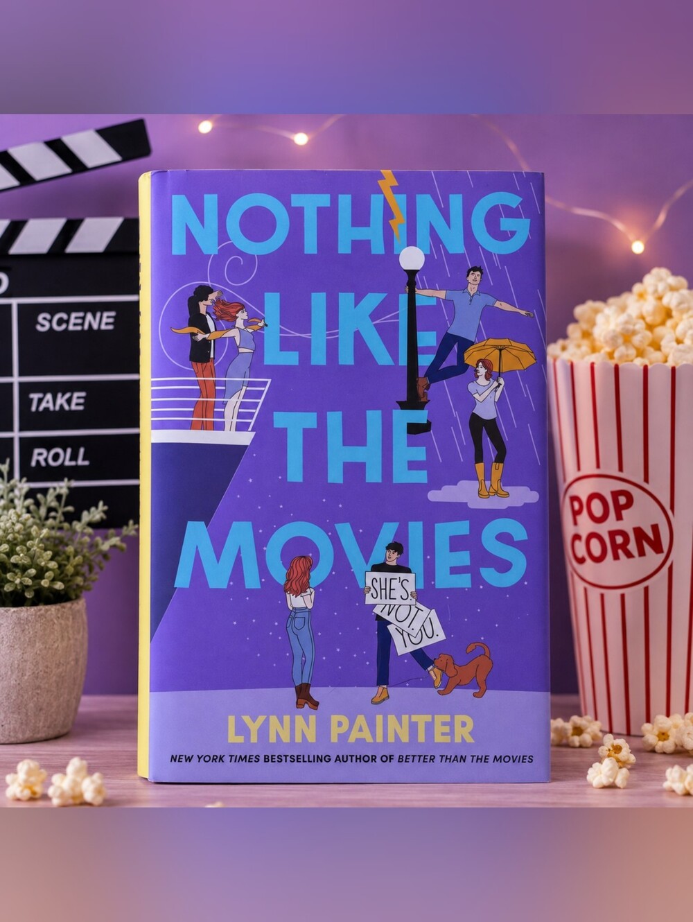 Nothing Like the Movies by Lynn Painter - Purple Cover